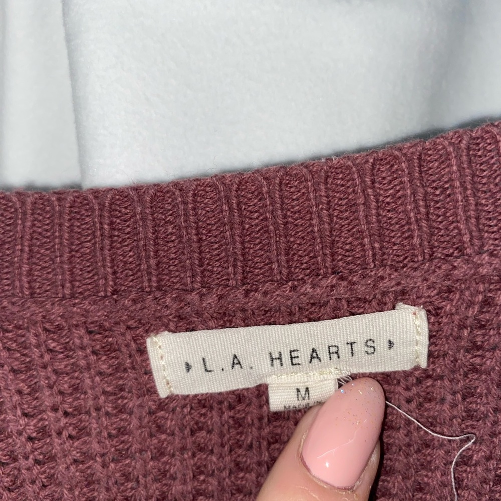 L.A Hearts Women’s Knit Cropped Sweater
